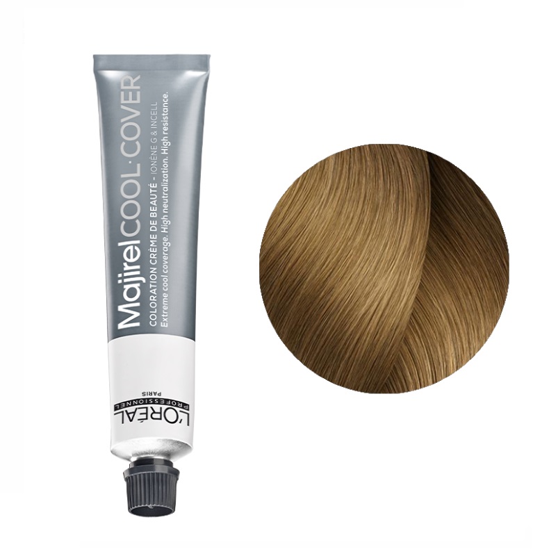 L'Oreal Professionnel Majirel Cool Cover - Крем-краска для волос 8.3 светлый блондин золотистый 50 мл