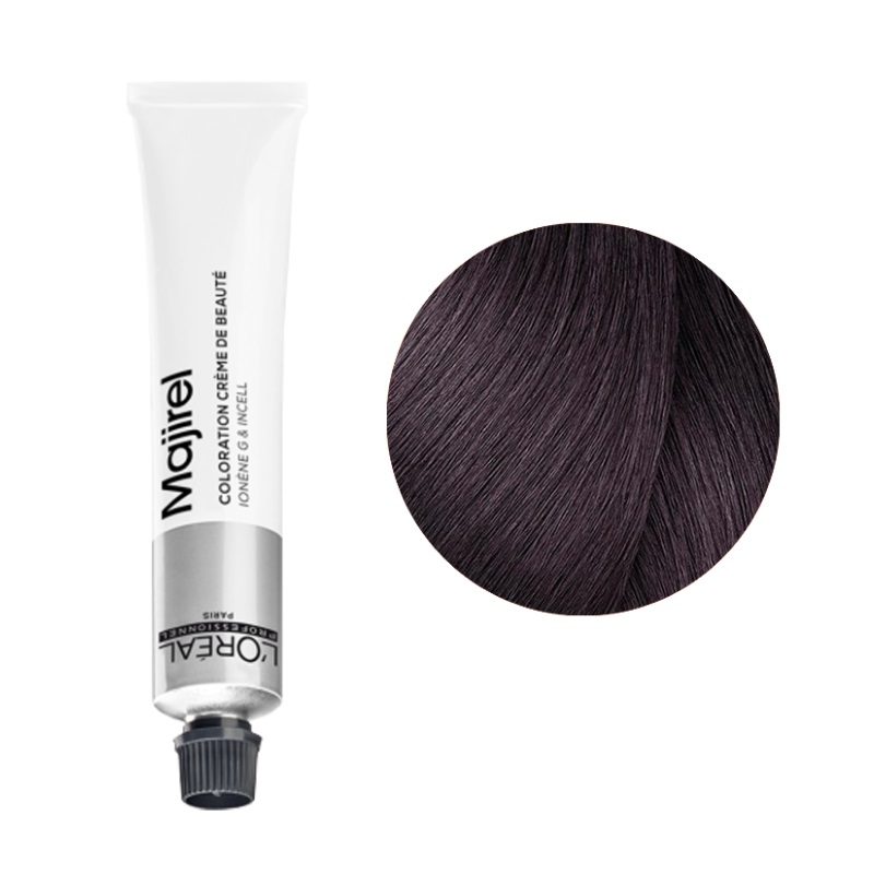 L'Oreal Professionnel Majirel - Крем-краска Мажируж Ионен G и incell 5.20 светлый шатен интенсивный перламутровый 50 мл