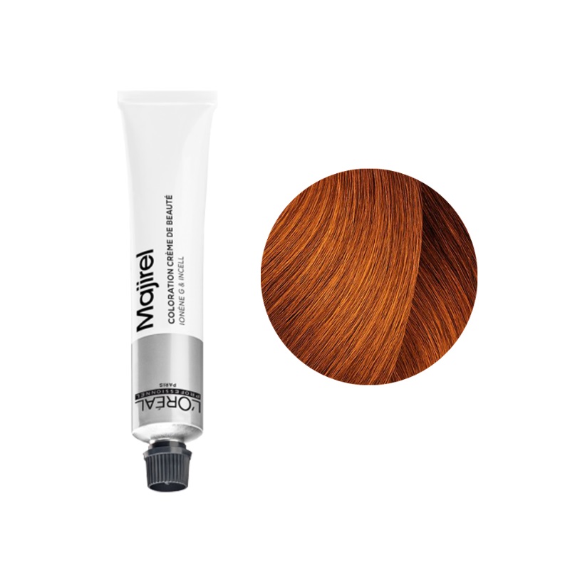 L'Oreal Professionnel Majirouge - Крем-краска 7.40 блондин интенсивный медный 50 мл