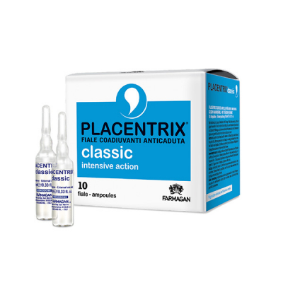 Farmagan Placentrix Classic Intensive Action - Лосьон против выпадения волос интенсивного действия 10шт х 10мл