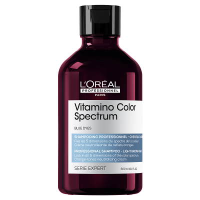 L'Oreal Professionnel Serie Expert Vitamino Color Spectrum Shampoo - Нейтрализирующий шампунь для русых волос 300 мл
