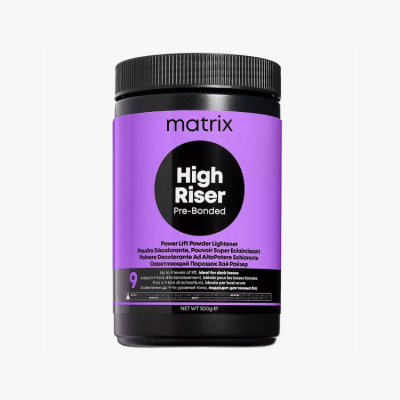 Matrix High Riser Pre-Bonded Powder Lightener - Порошок осветляющий с бондером до 9 уровней 500 г