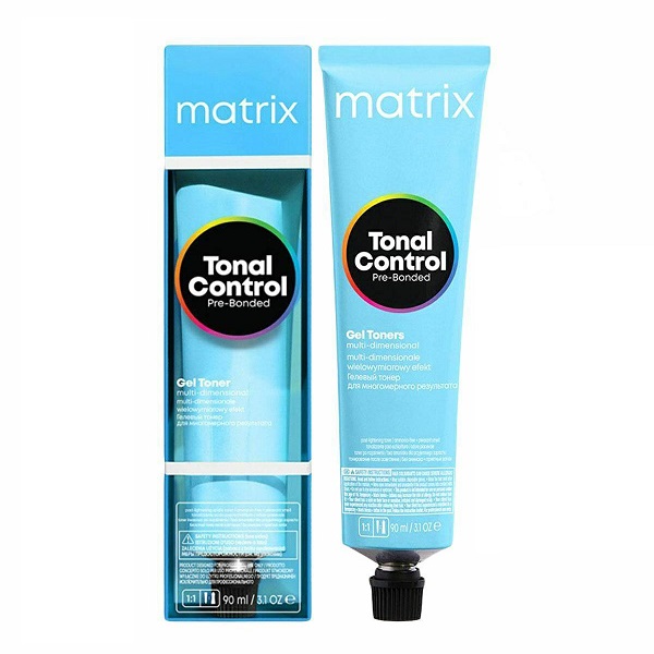 Matrix Tonal Control Pre-Bond Gel Toner - Тонер гелевый с кислым pH 4AA шатен глубокий пепельный 90 мл