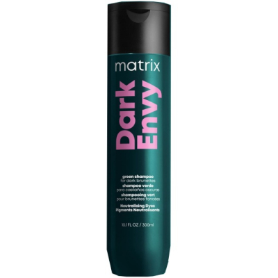 Matrix Total Results Dark Envy Shampoo - Шампунь для нейтрализации красных оттенков тёмных тонов волос 300 мл