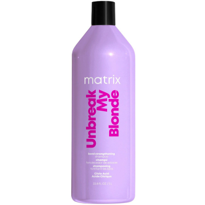 Matrix Total Results Unbreak My Blonde Shampoo - Укрепляющий шампунь без сульфатов 1000 мл