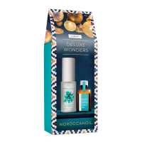 Moroccanoil Stocking Stuffer Deluxe Wonders Light 2023 - Лимитированный набор для тонких волос (парфюмированный мист 30 мл; масло 15 мл)