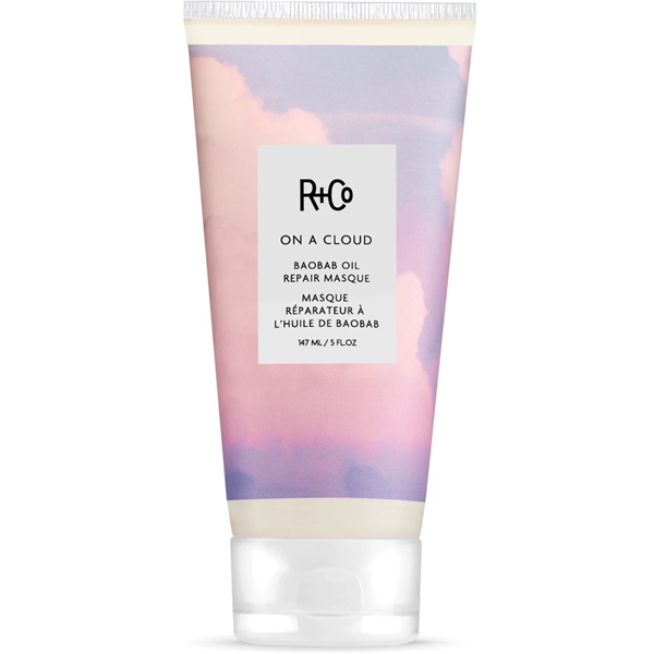 R+Co On A Cloud Baobab Oil Repair Masque - Восстанавливающая маска для волос с маслом баобаба "на облаке" 147 мл