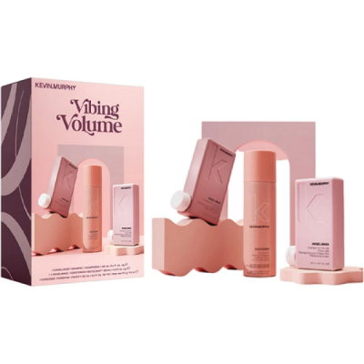 Kevin Murphy Angel Vibing Volume - Набор для объёма волос (шампунь; кондиционер; спрей) 3х250 мл