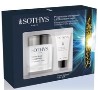 Sothys Program With Siberian Ginseng Energizing Face And Eyes Duo Promotion Energizing Comfort Day Cream - Набор Дуо с кремом комфорт текстуры 50+15	мл