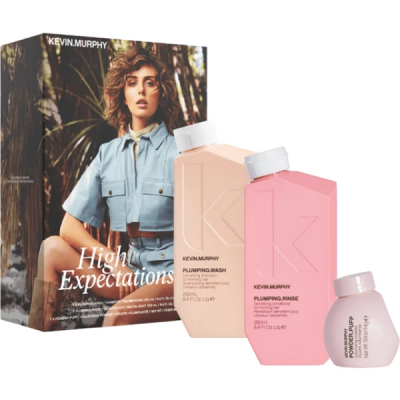 Kevin Murphy High Expectations - Набор для уплотнения волос (шампунь; кондиционер 2x250 мл; пудра для объема 14 гр)