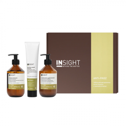 Insight Haircare Anti-Frizz - Подарочный набор для дисциплины вьющихся и непослушных волос (шампунь 350 мл, кондиционер 350 мл, маска 200 мл)