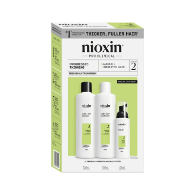 Nioxin System 2 Kit - Набор (cистема 2) 300 мл+300 мл+100 мл