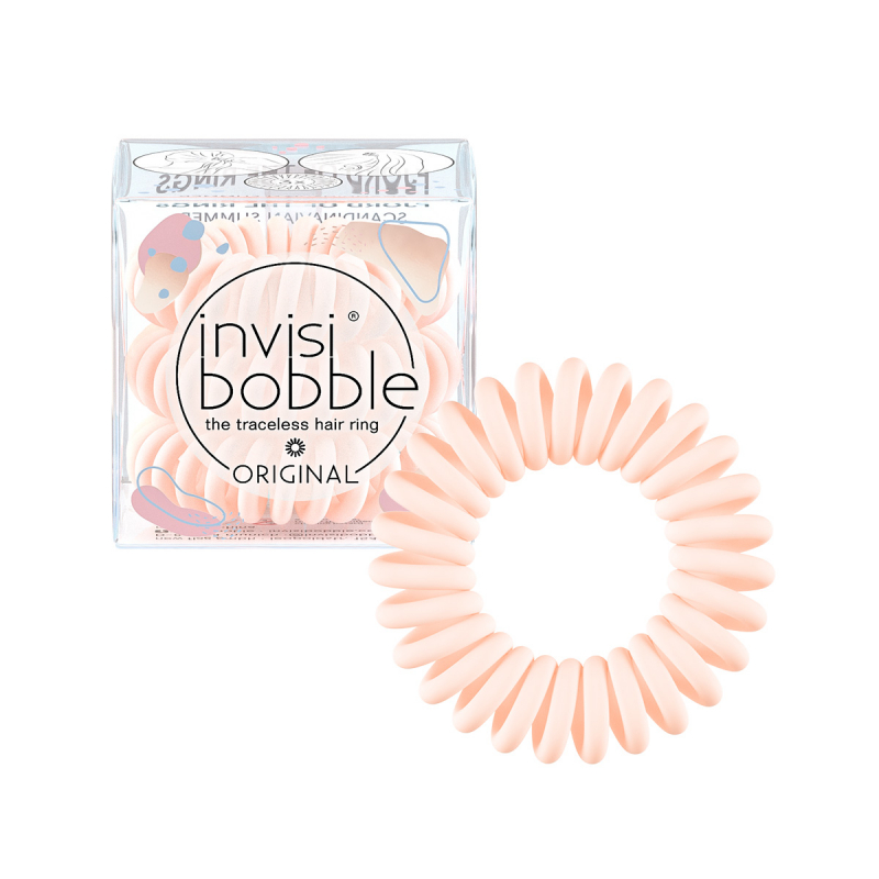 Invisibobble Original Nordic Breeze Fjord of the Rings - Резинка-браслет для волос (светло-розовая) 3 шт