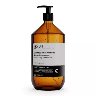 Insight Intech Post Chemistry Shampoo - Нейтрализирующий шампунь с фитокератином 900 мл