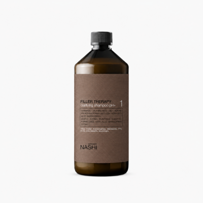 Nashi Argan Filler Therapy Clarifying Shampoo pH+ - Очищающий шампунь глубокого действия 1000 мл