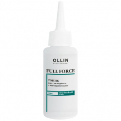 Ollin Full Force  Anti-Dandruff Tonic - Тоник против перхоти с экстрактом алоэ 100 мл