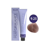 Ollin Performance Permanent Color Cream - Перманентная крем-краска для волос 9/25 блондин фиолетово-махагоновый 60 мл