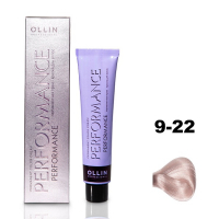 Ollin Performance Permanent Color Cream - Перманентная крем-краска для волос 9/22 блондин фиолетовый 60 мл