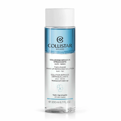 Collistar Make Up Two-Phase Removing Solution - Средство для снятия макияжа с двухфазовой формулой 200 мл