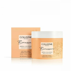 Collistar Benessere Neroli And Helichrysum Soft Body Cream - Ароматический и увлажняющий крем для тела 200 мл