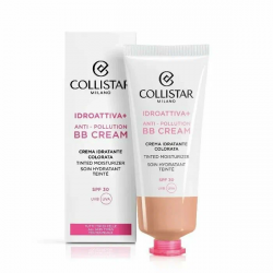 Collistar Hydro-Attiva + BB Cream Anti-Pollution SPF30 Shade 1 - Тональный увлажняющий и очищающий крем для лица 50 мл