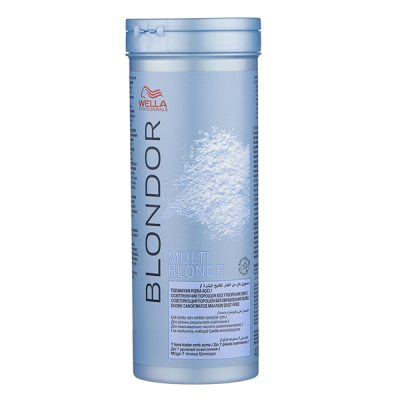 Wella Blondor Multi Blonde - Порошок для блондирования без образования пыли 400 г