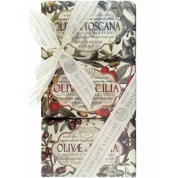 Nesti Dante Olivae - Набор мыла «олива» 3 шт х 150 гр