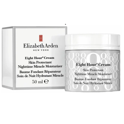 Elizabeth Arden Skin Care Eight Hour Nighttime Miracle Moisturizer - Увлажняющий ночной крем для лица 50 мл