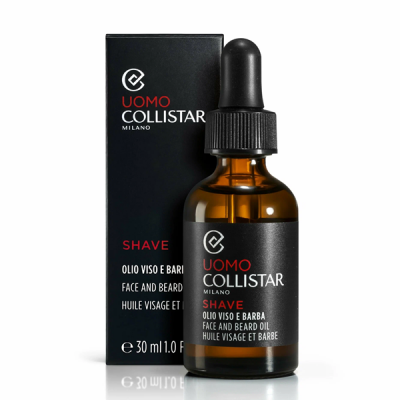 Collistar Linea Uomo Face And Beard Oil - Масло для бороды 30 мл