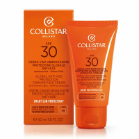 Collistar Special Perfect Tanning Global Anti-Age Protection Tanning Face Cream SPF30 - Солнцезащитный крем против пигментных пятен 50 мл