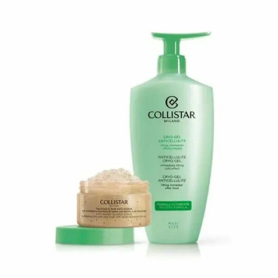Collistar Special Perfect Body - Набор (крио-гель антицеллюлитный 400 мл+талассо-скраб подтягивающий 150 мл+косметичка)