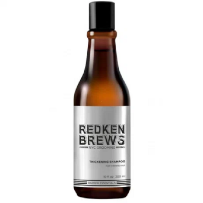 Redken Brews Thickening Shampoo - Мужской шампунь для плотности и видимого объёма 300 мл