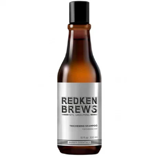 Redken Brews Thickening Shampoo - Мужской шампунь для плотности и видимого объёма 300 мл