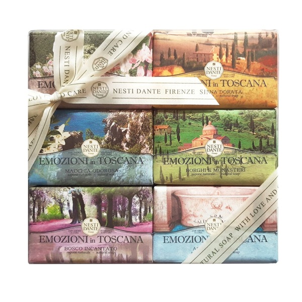 Nesti Dante Emozioni In Toscana - Набор мыла «волнующая Тоскана» 6 шт х 150 гр