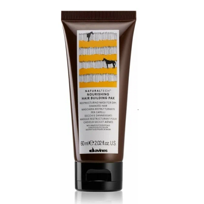 Davines Nourishing New Naturaltech Vegetarian Miracle Mask - Интенсивно питающая маска «вегетарианское чудо» 60 мл