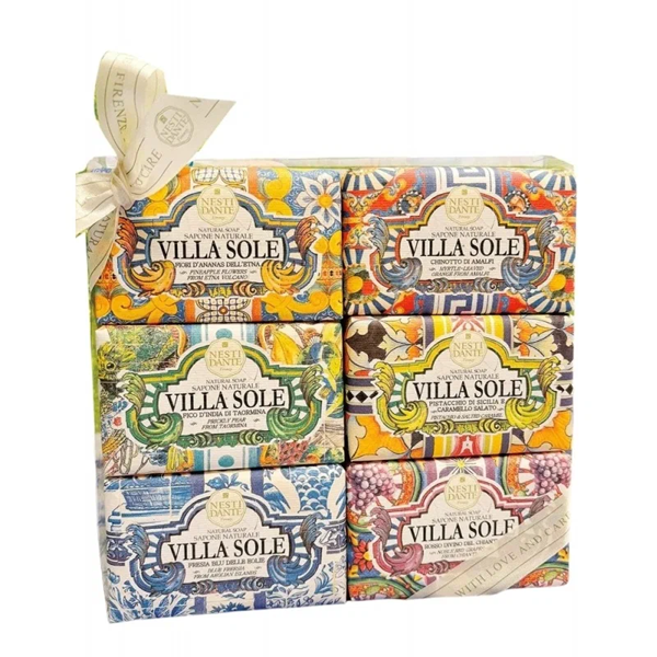 Nesti Dante Villa Sole - Набор мыла «вилла солнце» 6 шт х 150 гр