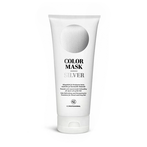 KC Professional Color Mask Silver - Маска, восстанавливающая цвет и структуру волос холодного светлого оттенка - оттенок Серебро 200 мл