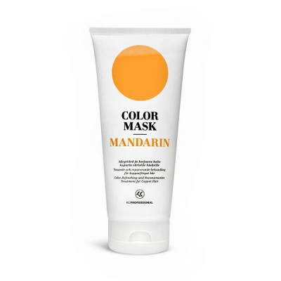 KC Professional Color Mask Mandarin - Маска, восстанавливающая цвет и структуру волос теплого светлого оттенка - оттенок Мандарин 200 мл