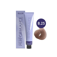 Ollin Performance Permanent Color Cream - Перманентная крем-краска для волос 8/25 светло-русый фиолетово-махагоновый 60 мл