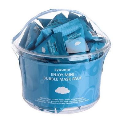 Ayoume Enjoy Mini Bubble Mask Pask - Набор маска для лица пузырьковая 3гр х 30 шт