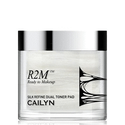 Cailyn R2M Silk Refine Dual Toner Pad - Шелковые двусторонние очищающие тонирующие подушечки 70 шт