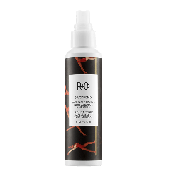 R+Co Backbend Workable Hold + Non Aerosol Hairspray - Моделирующий спрей-мист для укладки волос быстрой фиксации 124 мл