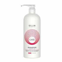 Ollin Care Almond Oil Shampoo - Шампунь против выпадения волос с маслом миндаля 1000 мл