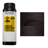 Redken Color Gels Oils - Жидкая стойкая краска для волос без аммиака 4N 60 мл