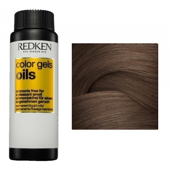 Redken Color Gels Oils - Жидкая стойкая краска для волос без аммиака 6NW 60 мл