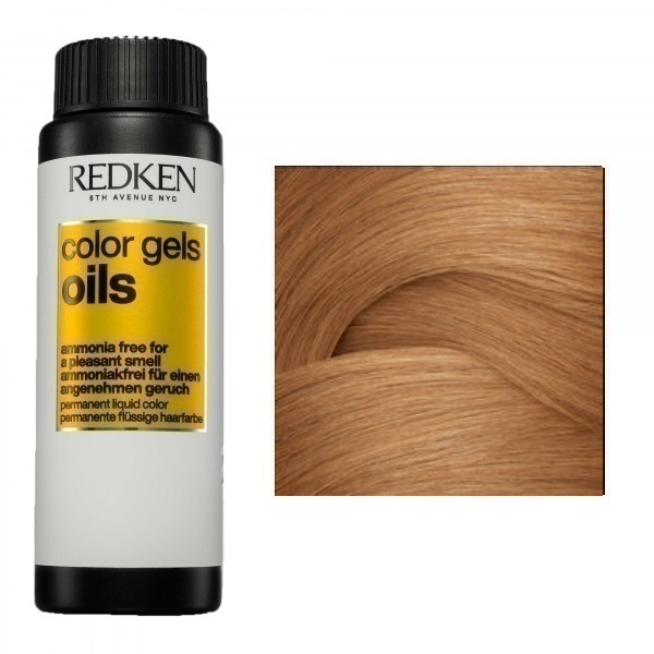 Redken Color Gels Oils - Жидкая стойкая краска для волос без аммиака 9BC 60 мл