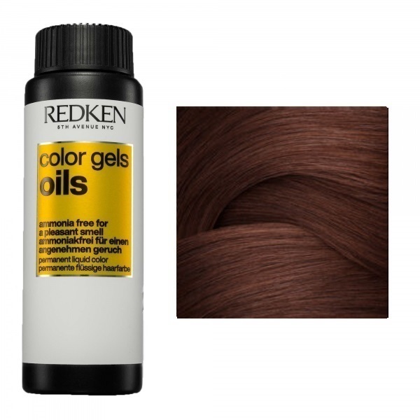 Redken Color Gels Oils - Жидкая стойкая краска для волос без аммиака 6BC 60 мл