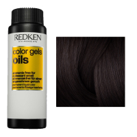 Redken Color Gels Oils - Жидкая стойкая краска для волос без аммиака 4NN 60 мл