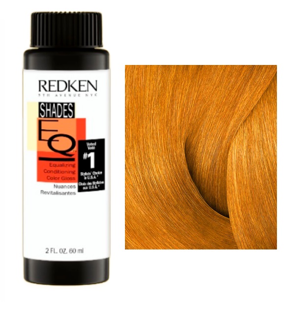 Redken Shades Eq Color Kicker Orange - Краска-блеск без аммиака для тонирования и ухода оранжевый 60 мл