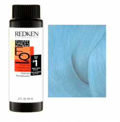 Redken Shades Eq Color Pastel Acqua Blue - Краска-блеск без аммиака для тонирования и ухода пастель голубая 60 мл